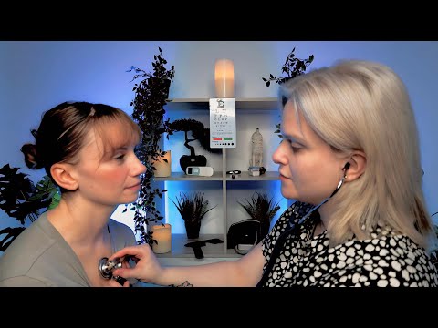 A Real Person ASMR Doctor Check Up In 4K!