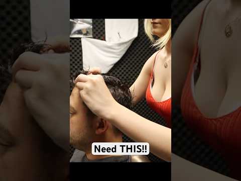 ✔️ The Head Massage Every Family Man Needs but Never Get #shortsasmr #headmassageasmr