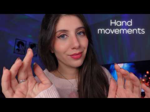 ASMR • Hypnotizing Hand Movements & Clicky whispers for deep Sleep