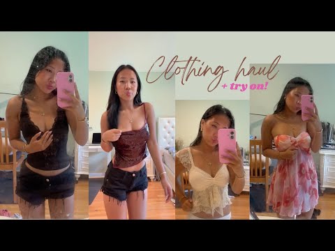 asmr // clothing try on haul ✮⋆˙