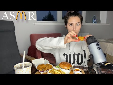 АСМР Итинг Макдональдс / ASMR MCDONALD'S EATING