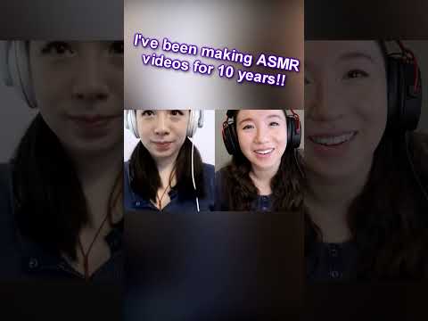 I tried to recreate my 10 year old ASMR videos! #shorts #asmr