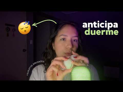ASMR Anticipatorio para tu SUEÑO | Susurros suaves + Sonidos ⭐️