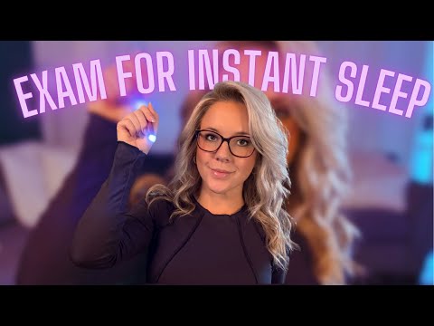 ASMR the MOST Detailed CRANIAL NERVE Exam for Instant SLEEP