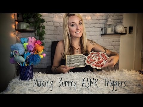ASMR | Making Intense Yummy asmr Triggers | Tapping & Scratching