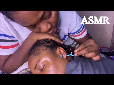 ASMR✨DENTAL FLOSSING YOUR DIRTY EARS WHILE YOU FALL ASLEEP