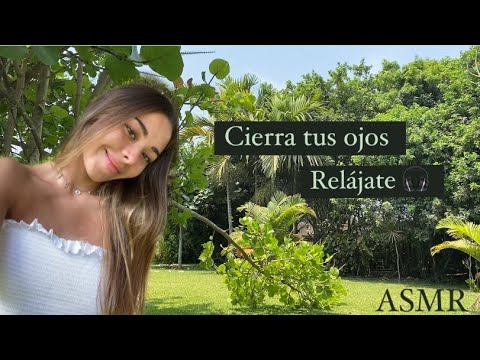 ASMR ESPAÑOL - Sonidos de la naturaleza para calmar y relajar la mente 🍃 Vale ASMR —  🎧