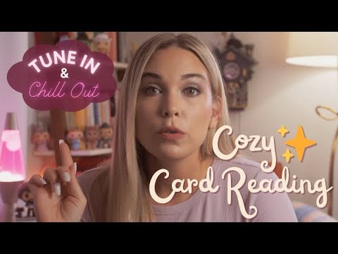 Slowdown With Me 🌟 Cozy Card Reading & Gentle Chat to Help You Relax Before Bed 💤