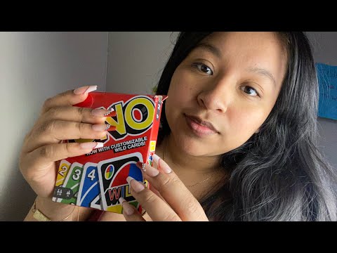 ASMR over explaining UNO card game for your relaxation🫣💤😴