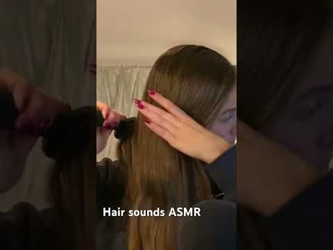 ASMR hair sounds #asmr #relaxing #asmrtriggers #asmrshorts #tingles #asmrvideos