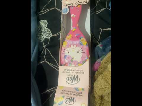 #ASMR My New Hello Kitty Hair Brush