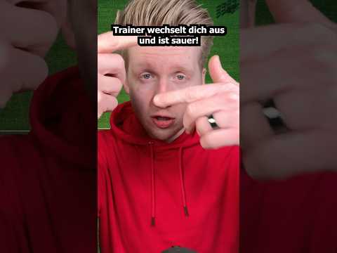 Trainer wechselt dich aus & ist sauer #asmr