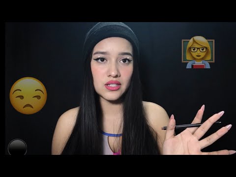 ASMR/ Roleplay- Maestra antipática👩‍🏫👩‍🏫/ Asmr LRM