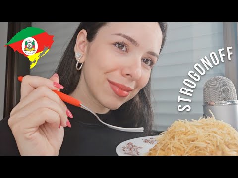 JANTANDO CONTIGO + MINHA SITUAÇÃO NAS ENCHENTES DO RS | ASMR