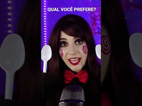 ASMR QUAL VOCÊ PREFERE? #shorts