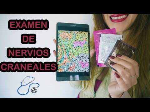 ⭐️ ASMR Español ⭐️ EXAMEN DE NERVIOS CRANEALES | Roleplay | Doctora Sasha te cuida