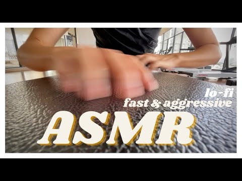 ASMR 🌝Lofi Fast & Aggressive🌞 Super Random Triggers Scratching, Tapping | day and night time
