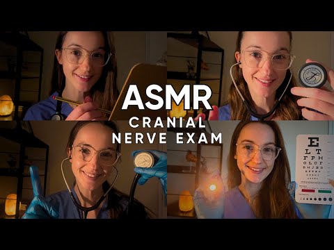 ASMR Cranial Nerve Exam 🩺