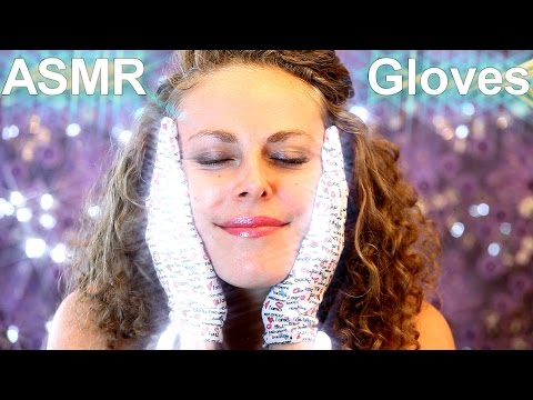 Binaural ASMR Glove Love Fest, Ear to Ear Whisper Relaxing Video and For Sleep