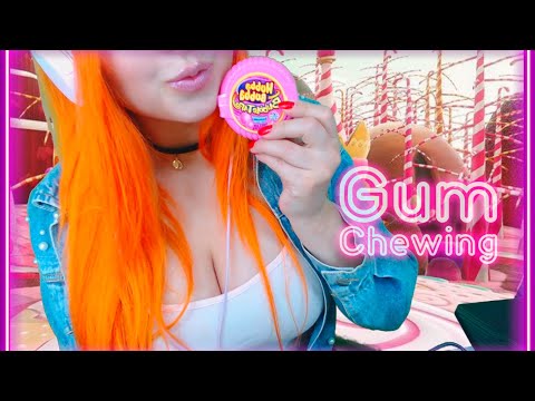 🧡 ASMR Mascando Chicle 🍬 + Sonidos de Boca 👄