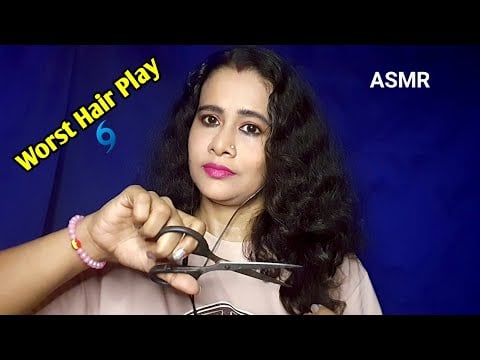 ASMR Worst Self Haircare 💇‍♀️ Scalp Massage & Combing Chaos🌀 | Asmr Ghosal