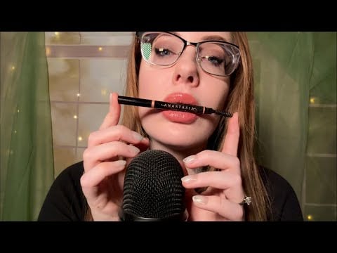 ASMR Spooly Nibbles +gentle mouth sounds