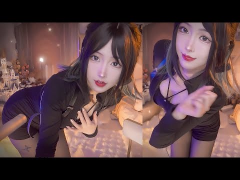 ASMR Make You Relax to night ( Massage & Whisper )