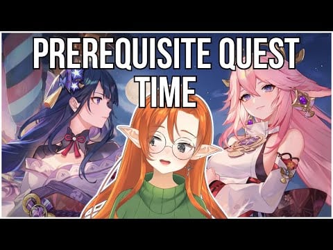 Genshin Quest Time | Merch Link In Description!