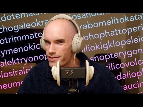 [ASMR] The Longest Words in the English Language
