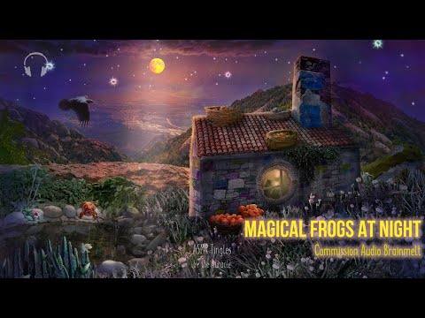 Frogs at Night Soundscape [ASMR] Multilayered Commission audio ★ For tingles & Sleep ★ [Binaural]