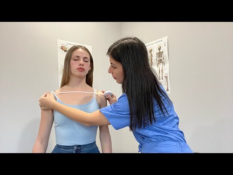 ASMR Head to Toe Exam | Full Body Assessment, Measuring & Skin Check | Sleep Treatment