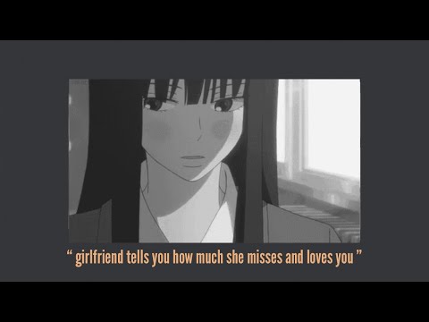asmr Girlfriend misses and loves you [reverse comfort] [sleep aid] [affirmations]