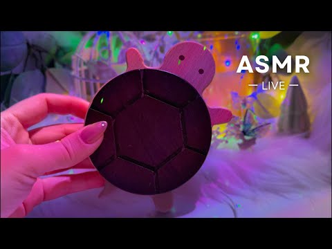 LIVE ASMR for sleep🩵 (No talking,No mouth sounds) #relax #shorts