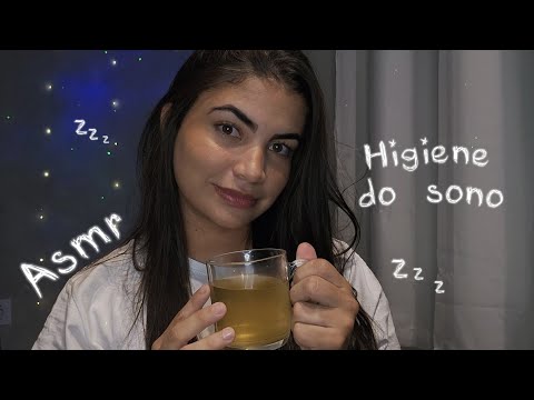 ASMR Higiene do sono (Pra pessoas extremamente cansadas) 😴💤