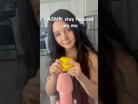 stay focused on me 🤍#asmr #girlfriendasmr #visualasmr #whispering #tingles