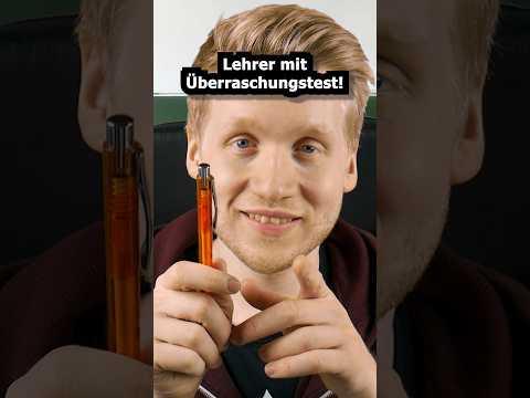 Lehrer mit Überraschungstest€ #asmr