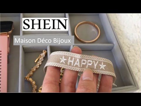 ASMR * Unboxing SHEIN accessoires déco et bijoux