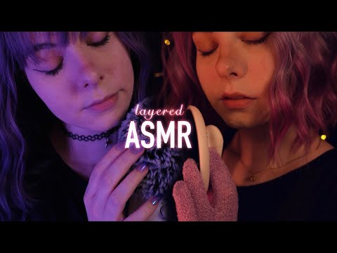 layered Sleep ASMR | Sensitive Ear Attention, Whispering, Soft Breathing & Fluffy Mic Sounds