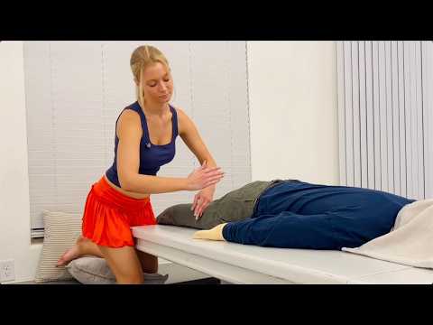 (ASMR) Giving You A Back and Arm Massage To Help You Relax
