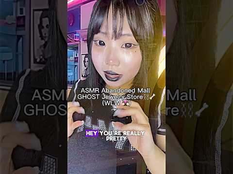 ASMR Abandoned Mall GHOST Jewelry Store⛓️🦴 (WLW👩🏻‍❤️‍💋‍👩🏻) #wlw #asmr #horrorasmr