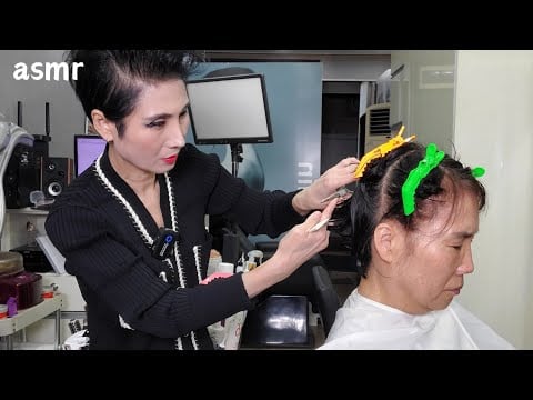 Korean Swift ASMR Hair Salon: Quick & Energizing Sounds for Ultimate Relaxation 🔥⚡