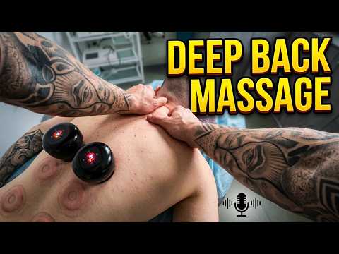 DEEP BACK Massage | Real Person | MAX ASMR | Sports Massage