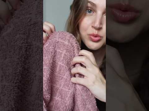 Towel Scratching and Rubbing  #asmr #relax #visualtingle #tingles