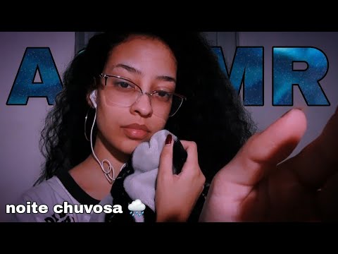 ASMR | CUIDANDO DE VOCÊ EM UMA NOITE CHUVOSA ☔