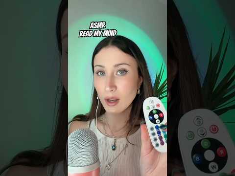 ASMR read my mind 🧠 #asmr #asmrshorts #asmrvideos