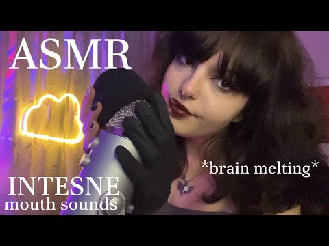 INTENSE Binaural Mouth Sounds ASMR | Mic Scratching, Pumping & Swirling, Tongue Fluttering, Gloves