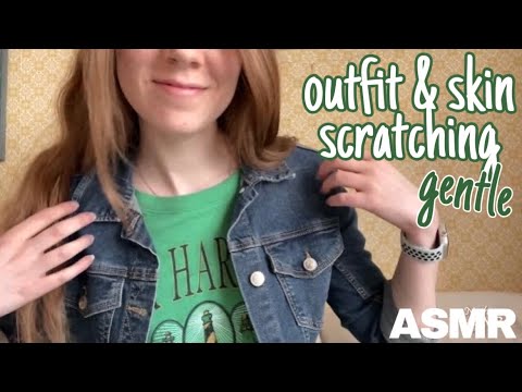 ASMR Shirt Scratching & Skin Scratching | Two Outfits