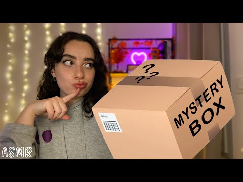 🌙 ASMR FRANÇAIS : UNBOXING D'UNE BOÎTE MYSTÉRE DE TRIGGERS 📦(on découvre de nouveaux sons) #asmr