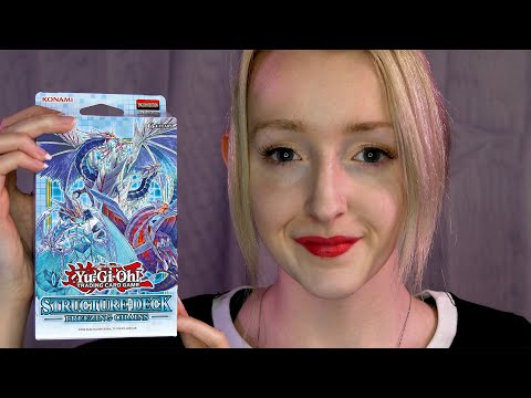 ASMR Yu-Gi-Oh Deck Unboxing | Freezing Chains