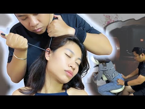 RELAXATION AWAITS in 10 Minutes with This Deep Chopstick Head Massage